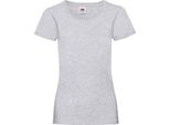 Fruit Of The Loom - Maglietta "Valueweight"" Da Donna PC5915 (Xs) (Grigio Screziato)"