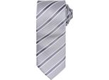 Premier - Cravatta Da Uomo PC5859 (Taglia Unica) (Argento/Grigio Scuro)