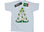 Elf - Maglietta Da Uomo BI23500 (Xxl) (Grigio)