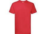 Fruit Of The Loom - Maglietta "Super Premium"" Per Bambini/Ragazzi Unisex PC5963 (Xxl) (Rot)"