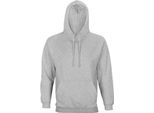 Sols - Felpa Con Cappuccio "Condor"" Per Uomo/Donna Unisex PC6114 (5XL) (Grigio Melange)"