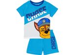 Paw Patrol - Pigiama Con Pantaloncini Da Bambino NS7401 (110) (Blu/Bianco)