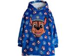 Paw Patrol - Coperta Con Cappuccio Per Bambini NS7254 (122-128) (Blu)