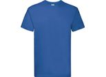 Fruit Of The Loom - Maglietta "Super Premium"" Da Uomo RW9086 (Xxl) (Blu Reale)"