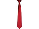 Premier - Cravatta Per Uomo/Donna Unisex PC6346 (Taglia Unica) (Bordeaux)
