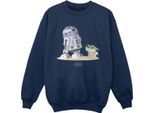 Star Wars - Felpa "The Mandalorian"" Per Ragazzi BI36651 (104) (Blu Navy)"