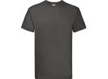 Fruit Of The Loom - Maglietta "Super Premium"" Per Bambini/Donne Unisex PC5963 (M) (Hellgrau)"