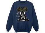 Star Wars - Felpa "Comp"" Per Bambina BI36710 (128) (Blu Navy)"