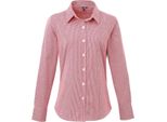 Premier - Camicia Da Donna A Maniche Lunghe PC6083 (36 De) (Rosso/Bianco)