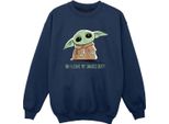 Star Wars - Felpa "The Mandalorian"" Per Ragazzi BI36723 (104) (Blu Navy)"
