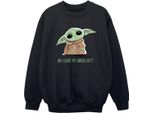 Star Wars - Felpa "The Mandalorian"" Per Ragazzi BI36723 (128) (Nero)"