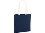 Westford Mill - Borsa "Earthaware Organic Bag For Life"", 10L PC6042 (Taglia Unica) (Blu Scuro/Naturale)"