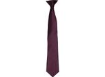 Premier - Cravatta Per Uomo/Donna Unisex PC6346 (Taglia Unica) (Melanzana)