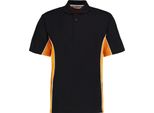 Gamegear - Polo "Track"" Da Uomo PC6427 (3XL) (Nero/Oro)"