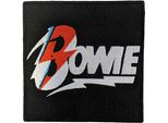 David Bowie - Logo - Toppa Da Stirare "Diamond Dogs Flash"", Tessuto RO10109 (Taglia Unica) (Nero/Bianco/Rosso)"