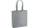 Bagbase - Borsa Da Trasporto, Feltro PC6172 (Taglia Unica) (Grigio Screziato)