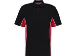 Gamegear - Polo "Track"" Da Uomo PC6427 (Xl) (Nero/Rosso)"