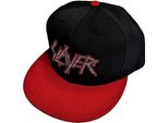 Slayer - Cappello Da Baseball Snapback Per Uomini/Donne Unisex RO10129 (Taglia Unica) (Nero/Rosso)