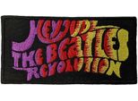 The Beatles - Toppa Da Stirare "Hey Jude/Revolution"", Tessuto RO10151 (Taglia Unica) (Nero/Rosa/Giallo)"
