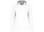 Kariban - Felpa Con Cappuccio Per Bambini PC6466 (146-152) (Bianco)