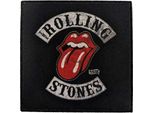 The Rolling Stones - Logo - Toppa "Tour '78"" - Poliestere RO10137 (Taglia Unica) (Nero/Rosso/Bianco)"