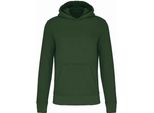 Kariban - Felpa Con Cappuccio Per Bambini PC6466 (146-152) (Verde Abete)