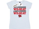 Disney - Maglietta "High School Musical The Musical Once A Wildcat"" Per Donna BI24370 (S) (Bianco)"
