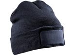 Result Winter Essentials - Uomo/Donna Unisex Printed Flat Beanie RW9407 (Taglia Unica) (Blu Navy)