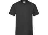 Fruit Of The Loom - Maglietta Per Bambini/Ragazzi Unisex PC6567 (Xxl) (Schwarz)