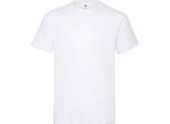 Fruit Of The Loom - Maglietta Per Bambini/Donne Unisex PC6570 (M) (Weiß)