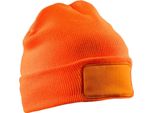 Result Winter Essentials - Uomo/Donna Unisex Printed Flat Beanie RW9407 (Taglia Unica) (Arancio Fluorescente)