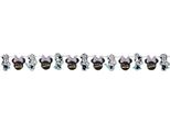 Disney - Ghirlanda, Carta SG28042 (Taglia Unica) (Rosa/Blu)