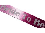 Amscan - Iscrizione - Fascia Per Feste "Bride To Be"" SG28058 (Taglia Unica) (Rosa)"