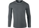 Gildan - Maglietta "Softstyle"" Per Uomo/Donna Unisex A Maniche Lunghe RW9472 (3XL) (Charcoal)"