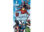 Avengers - Scatola Di Cartone "6 Today"", Buon Compleanno - Scatola Di Cartone SG30804 (Taglia Unica) (Colorato)"