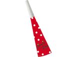Disney - Motivo A Punti - Rumoreggiatore 6 Pezzi - Cartone, Plastica SG30838 (Taglia Unica) (Rosso/Bianco)