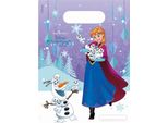 Frozen - Sacchetti Per Feste A Fiocco Di Neve Confezione Da 6 SG28257 (Taglia Unica) (Viola/Blu/Bianco)