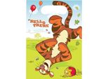 Winnie The Pooh - Sacchetti Per Feste Confezione Da 6 SG30954 (Taglia Unica) (Colorato)