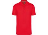 Kariban - Polo Antibatterica Da Uomo PC6661 (Xl) (Rosso)