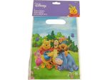 Winnie The Pooh - Sacchetti Per Feste "Heffalump"" Confezione Da 6 Pezzi SG31814 (Taglia Unica) (Colorato)"