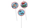 Disney Planes - Cannucce Con Adesivi Confezione Da 6 Pezzi SG31499 (Taglia Unica) (Trasparente/Colorato)