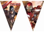 Capitan America Civil War - Bandiere - Plastica SG31692 (Taglia Unica) (A Colori)