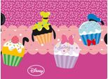 Disney - Cupcake - Tovaglia Per Festa - Plastica SG31502 (Taglia Unica) (Colorato)