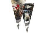 Star Wars - Figure Sacchetti Di Plastica Per Feste A Cono Confezione Da 6 SG31209 (Taglia Unica) (Colorato)