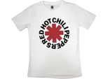 Red Hot Chilli Peppers - Maglietta "Classic"" Da Donna RO10324 (M) (Bianco)"