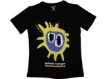 Primal Scream - Maglietta "Screamadelica"" Da Donna RO10372 (M) (Nero)"