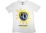 Primal Scream - Maglietta "Screamadelica"" Da Donna RO10372 (L) (Bianco)"