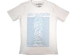 Joy Division - Maglietta Da Donna "Unknown Pleasures"" RO10360 (Xxl) (Bianco)"