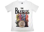 Maglietta The Beatles - "Sgt Pepper"" Da Donna RO10348 (L) (Bianco)"