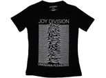 Joy Division - Maglietta Da Donna "Unknown Pleasures"" RO10360 (Xxl) (Schwarz)"